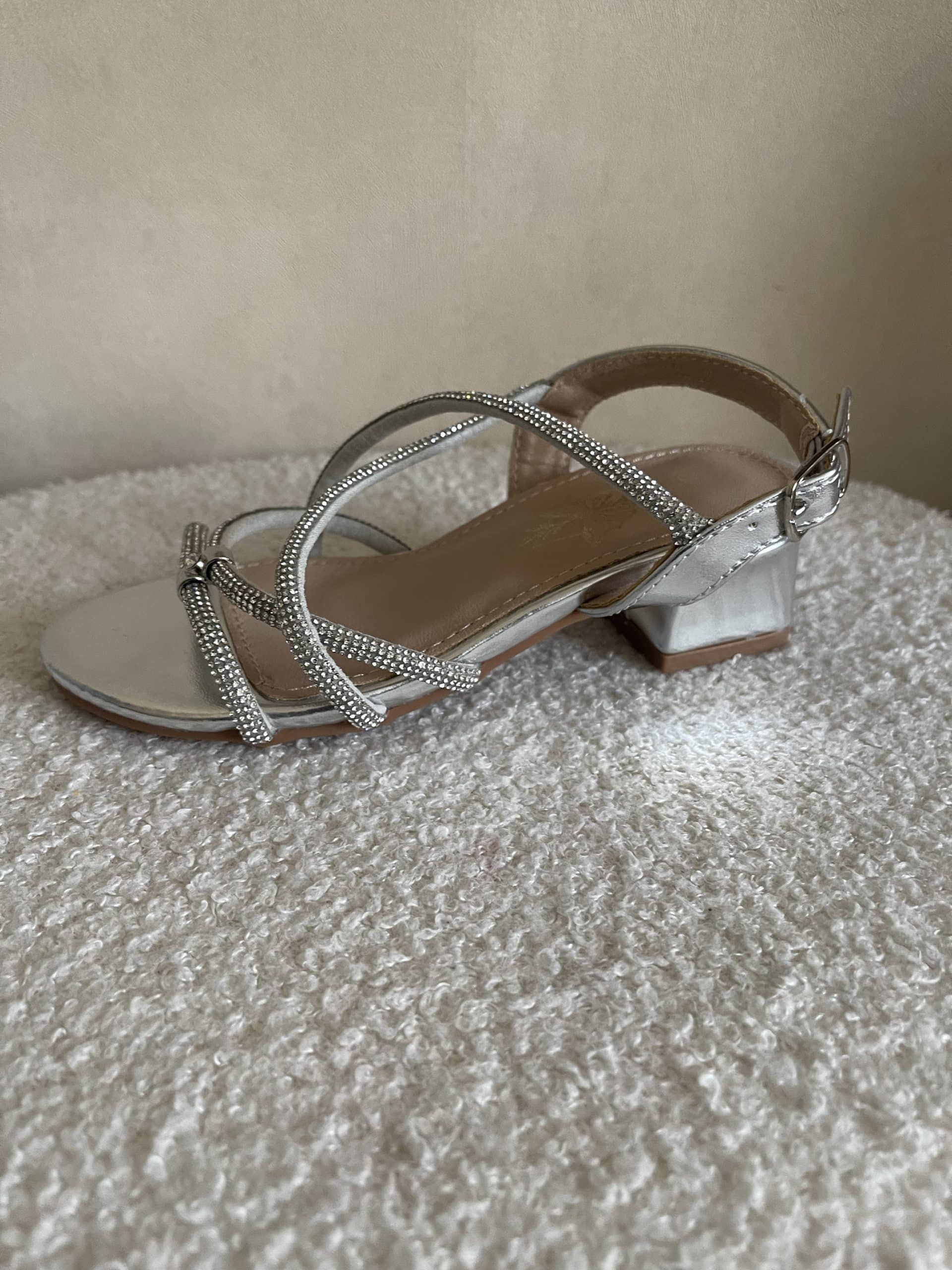 Chaussure à Talon Zay couleur Argentée – Image 2