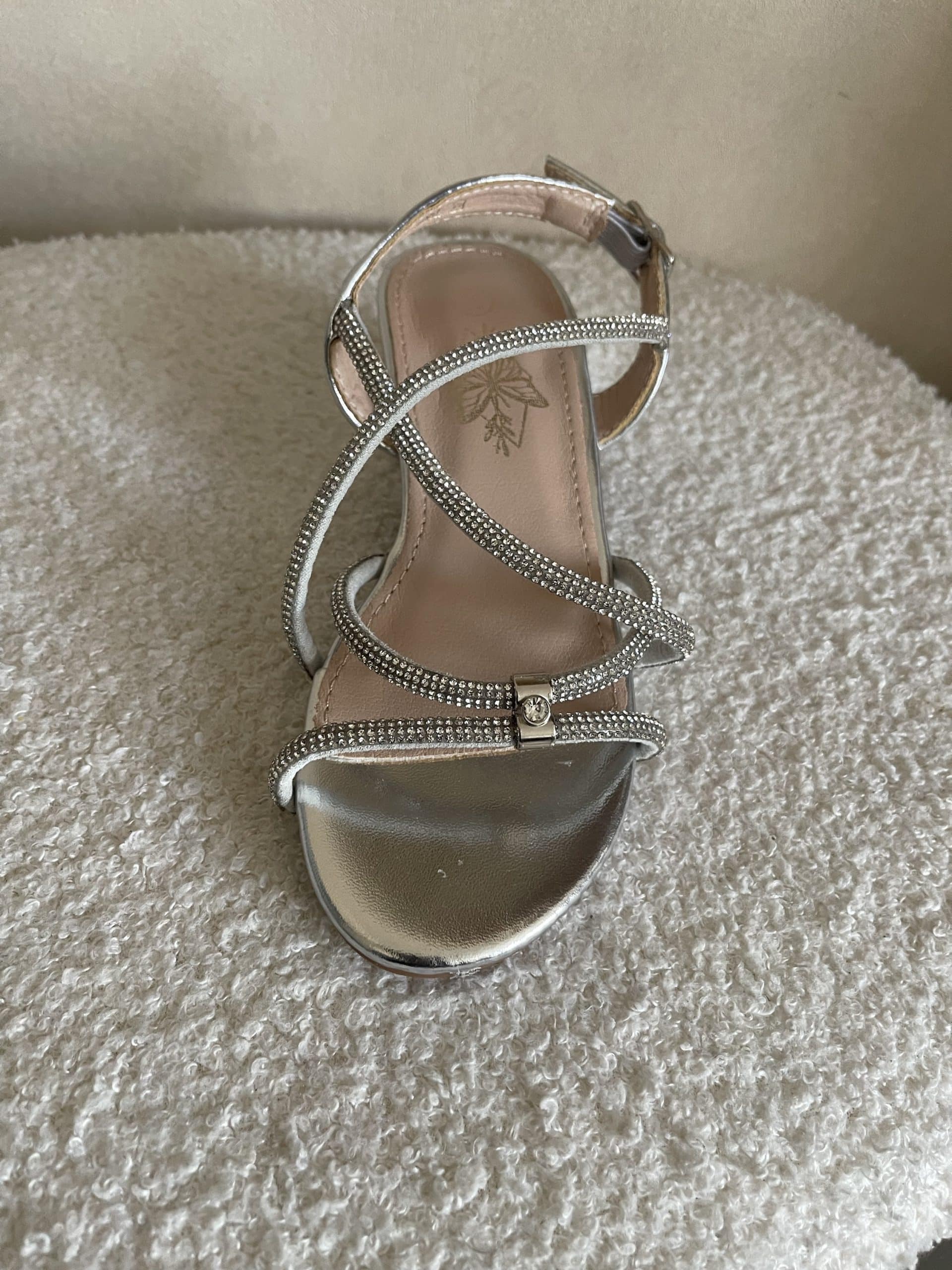 Chaussure à Talon Zay couleur Argentée – Image 3