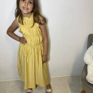Robe jaune Alya