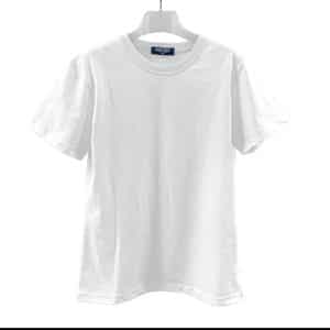T shirt mi long  blanc basic