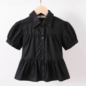 Chemise Manche courte Noir