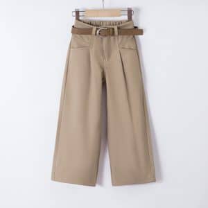 Pantalon beige avec sa ceinture