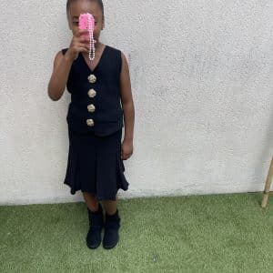 E-Gilet sans manche noir