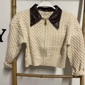 A-Gilet/veste Janah (6 au 14 ans )