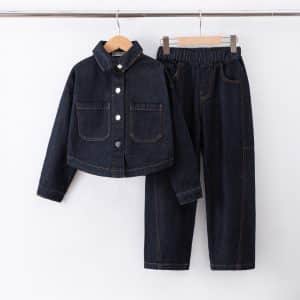 AA-Ensemble jeans bleu foncé